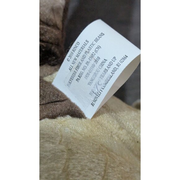 Rinco Stegosaurus Dinosaur Brown Plush 24" Stuffed Animal 2010 Preowned Toy Cudd - Picture 9 of 10